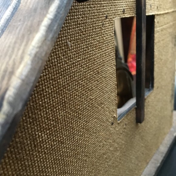 Vintage OAK Mid Century Large Olive Wood Creche Set - Picture 15 of 15